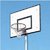 Basketball Übungsanlage Alu