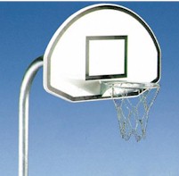 Basketballanlage Royal Heavy Duty mit Stahlbrett